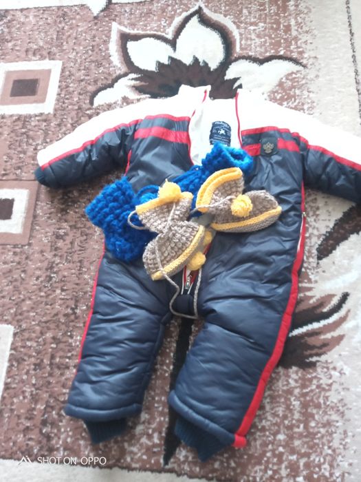 Детский зимний камбенизон