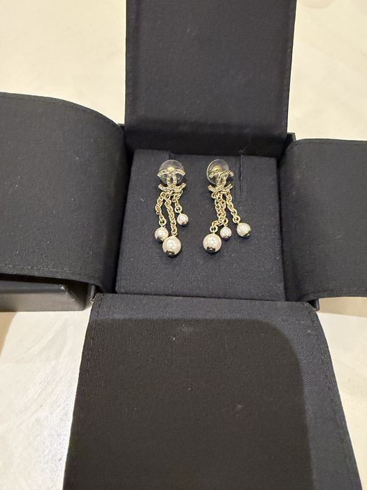 Серьги Chanel оригинал