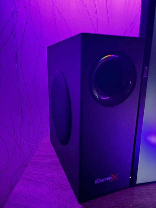 Soundbar Creative BlasterX Katana + Subwoofer