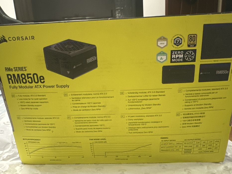 Sursa corsair rm 850e powerplay fully modular