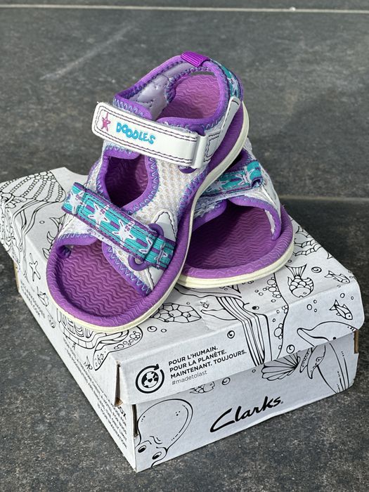 Sandale copii vara Claks  mov nr 20,5