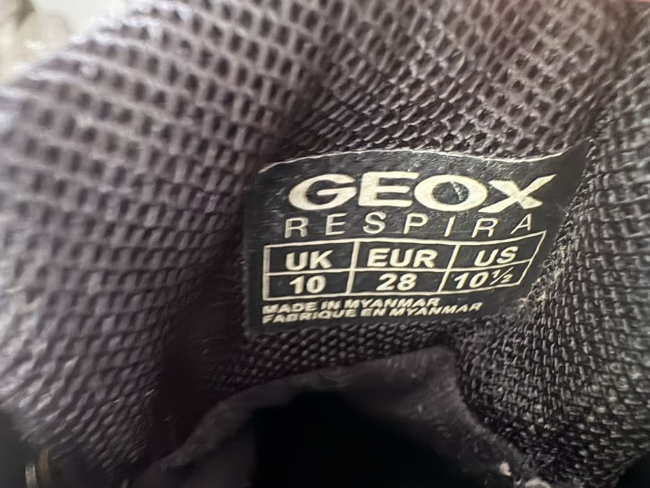 Ghete copii Geox Respira, mărimea 28, piele, stare foarte bună