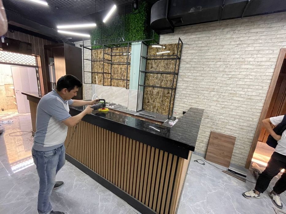 Oshxona Mexmonxona va Ofislar uchun Akrilniy Tosh