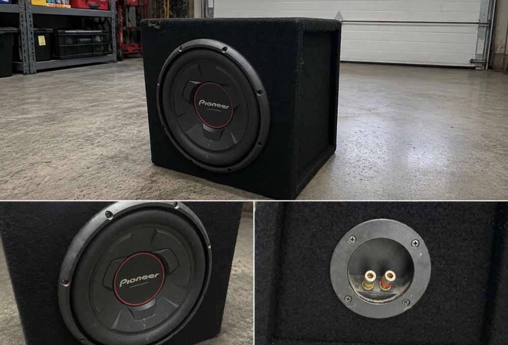 Subwoofer Pioneer 12" (30 cm) Slim .  Vând subwoofer Pioneer de 12" perfect funcțional.