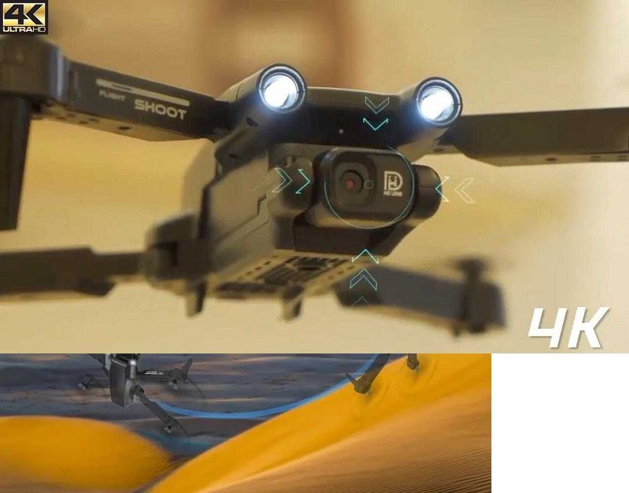 Сгъваем Дрон dron ZFR F195 4KHD камера дистанционно и от Смарт телефон