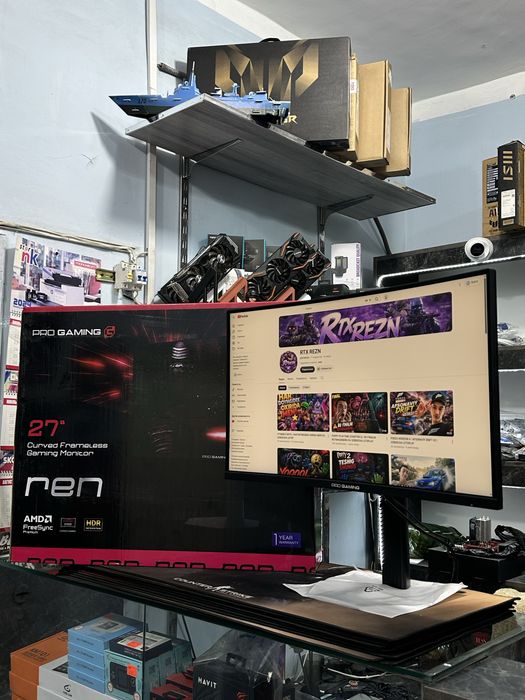 Monitor Progaming  CURVED 27 stand 280Hz FHD