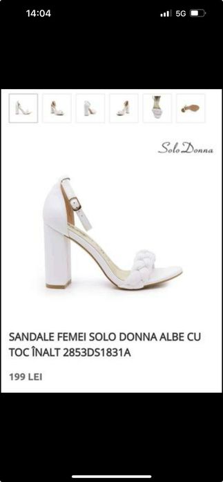 Vând sandale elegante