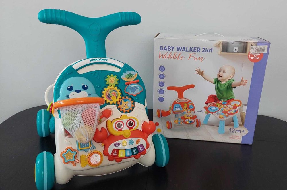 Активна проходилка 2 в 1 KikkaBoo Wobble Fun