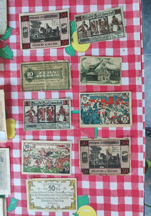 Bancnote istorice Germania, perioada hiperinflației 1920-1923, Papiermark