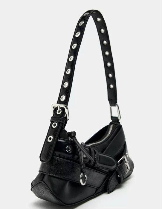 Сумка на плечо багет Zara