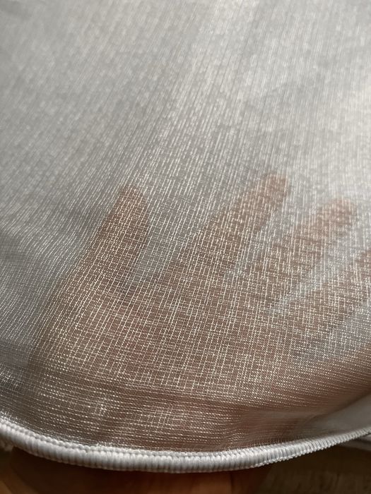 Продам  новый тюль белый