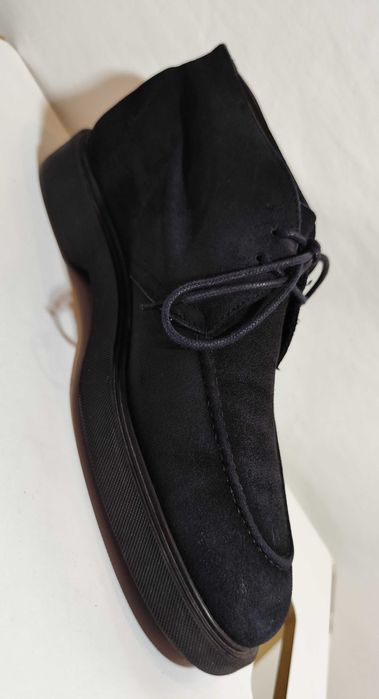 Ghete lace up 40 split toe Lav Artigianale piele naturala moale
