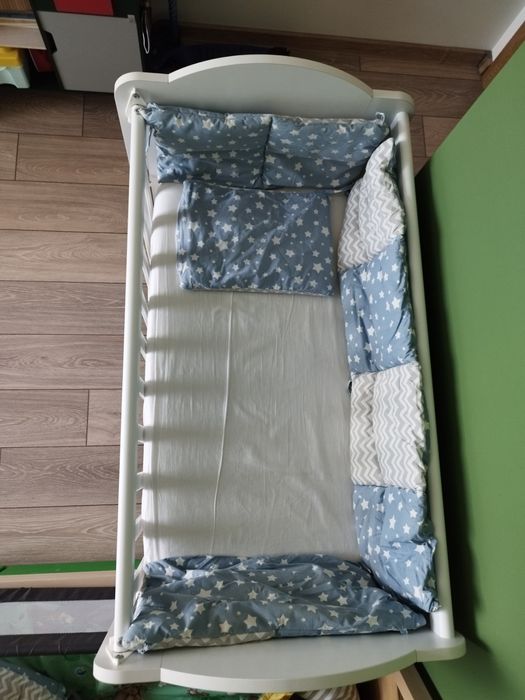 Бебешко креватче+ матрак с бамбук