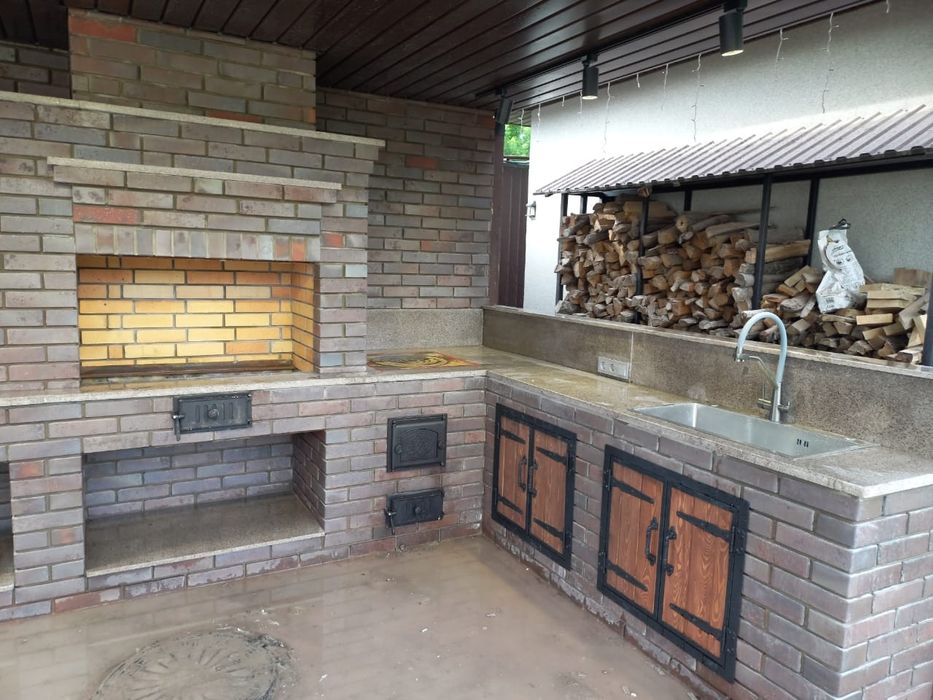 Кладка печей каминов