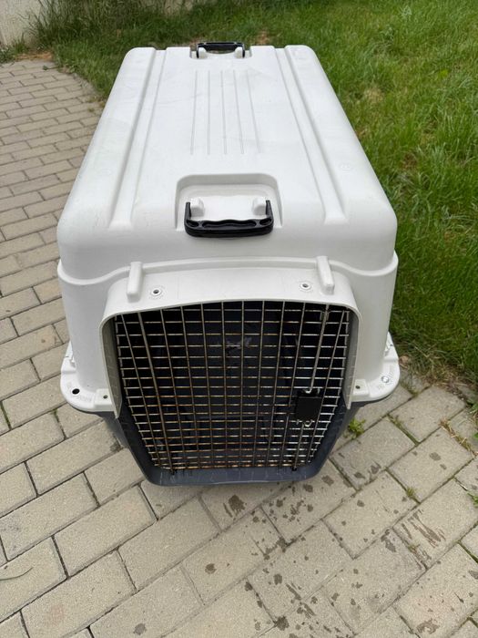 Titlu: Cușcă transport câini XL rigidă, 90x60x68 cm, talie mare