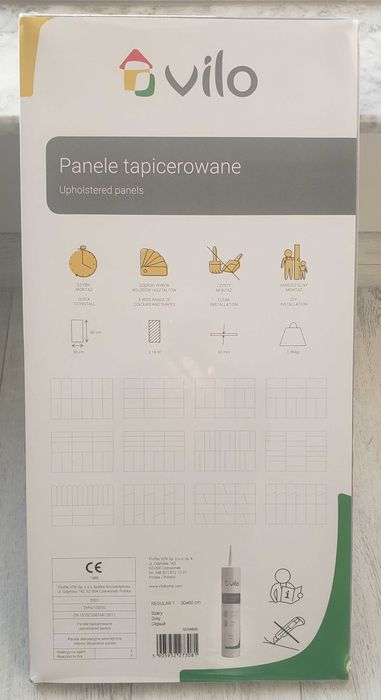 Чисто нови тапицирани панели Vilo за спалня/стена