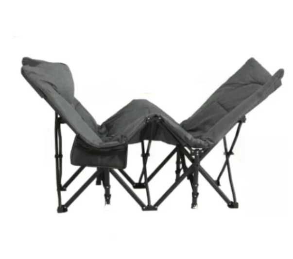 Сгъваема легло за каравана, Походно легло, 1,9м., Сиво