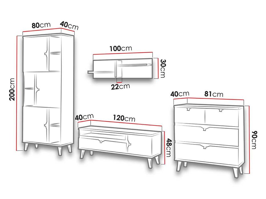 Set de mobilier Temero Memone III
