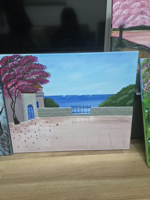 Tablouri pictate manual