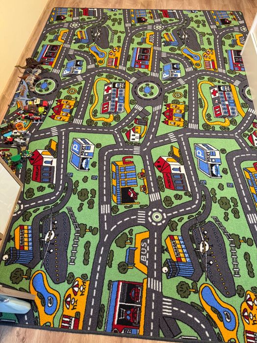 Детски килим на пътища City Life 200 / 290 см