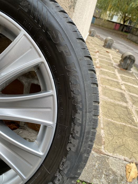 Алуминиеви джанти със зимни гуми за Мерцедес S klas