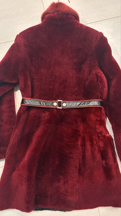 Шуба мутон женская