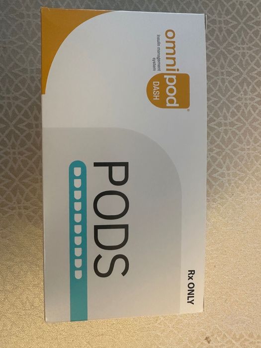 Omnipod dash o cutie de 10 pods