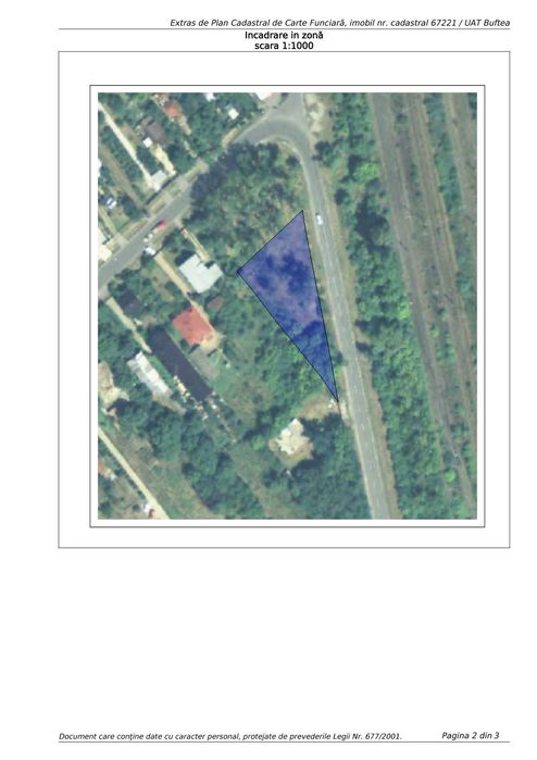 teren de vanzare 3150mp Buftea, Ilfov