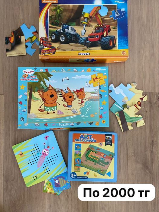 Развивающие игрушки мозаика, конструктор , машинка