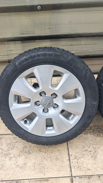 Jante Audi Vag 16 cu Anvelope Continental 205 55 16