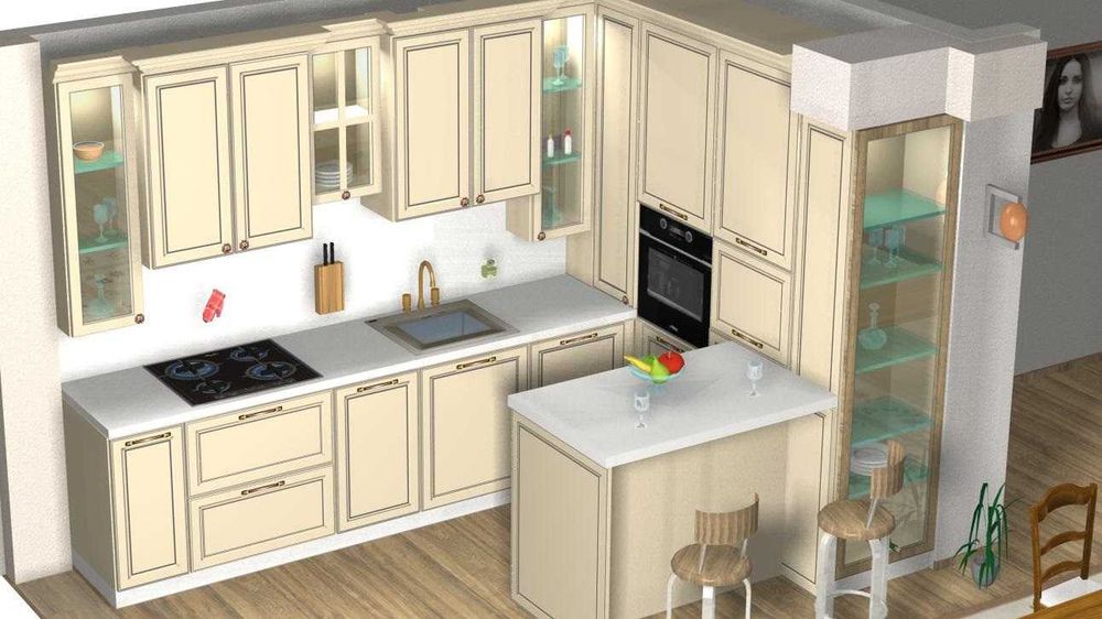Proiecte 3D amenajari interioare Mobilari