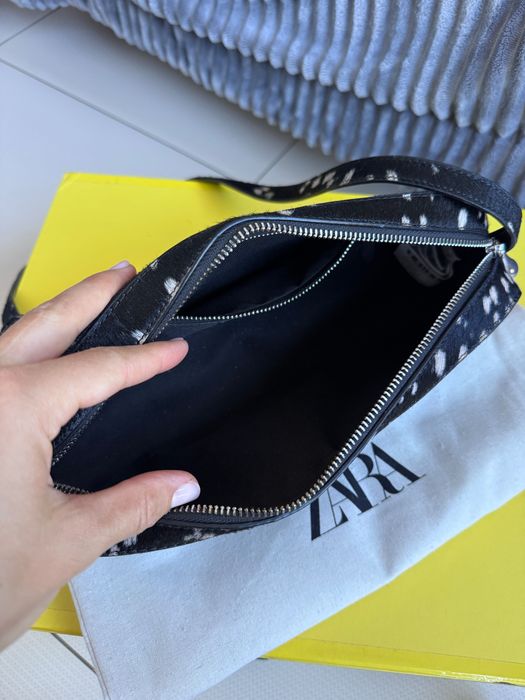 Zara чанта от 100% естествена кожа