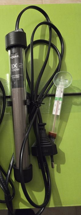 Аквариум Aquael leddy 40 и нагревател за аквариум