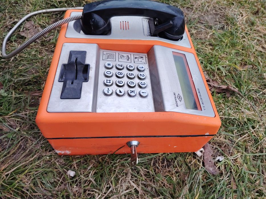 Telefon public cartela Romtelecom cu cheita