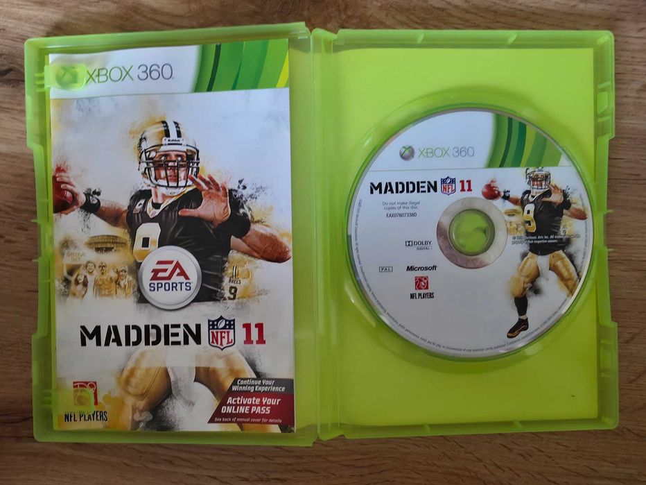 Madden NFL 11 за Xbox 360 | Книжка | Тествана и работи отлично