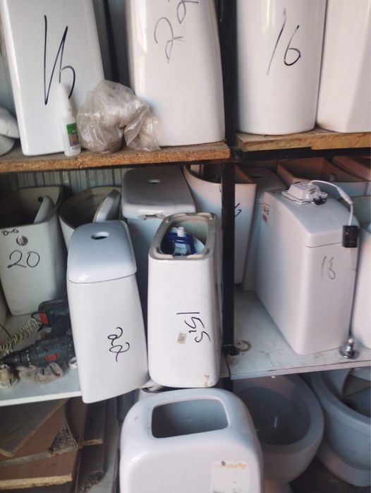 унитаза и бочки цены разные