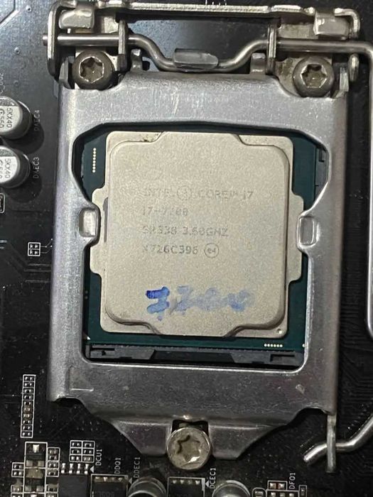 I7 7700 мат плата + Gtx 550 ti
