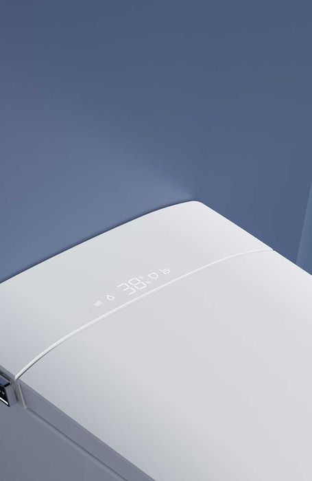 Интелигентна смарт тоалетна за вграждане с биде, подгрев и сушене