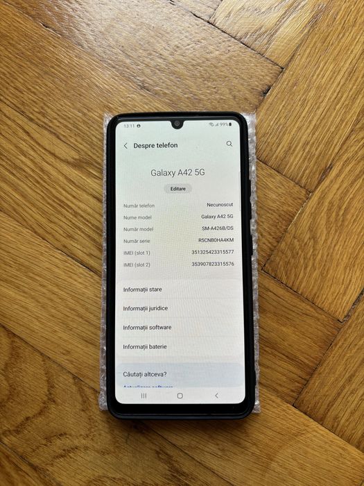 Samsung Galaxy A42 de 128 Gb Dual 5G Black