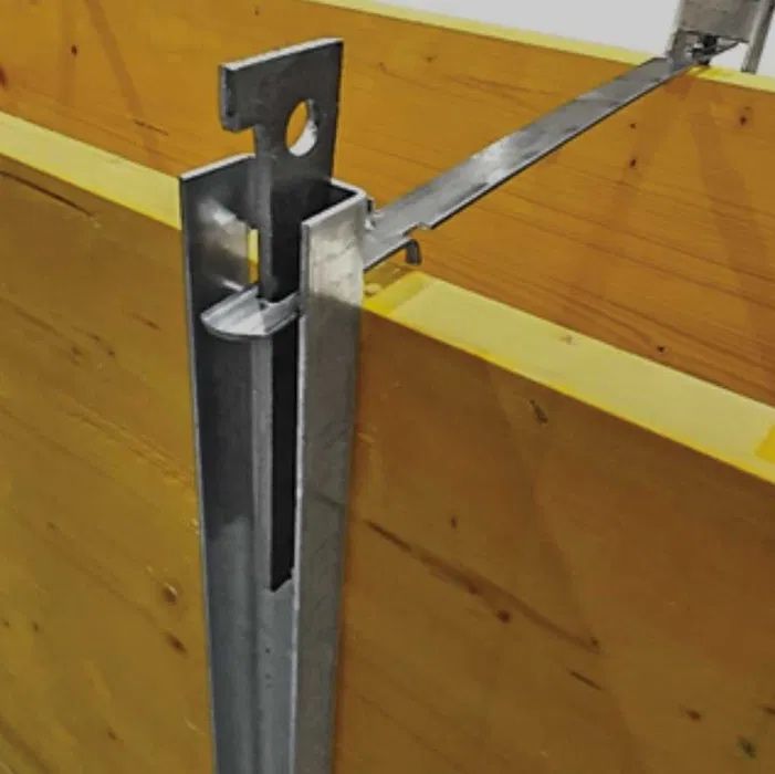 Panouri galbene tip doka, placa galbena, cofraje tego, accesorii