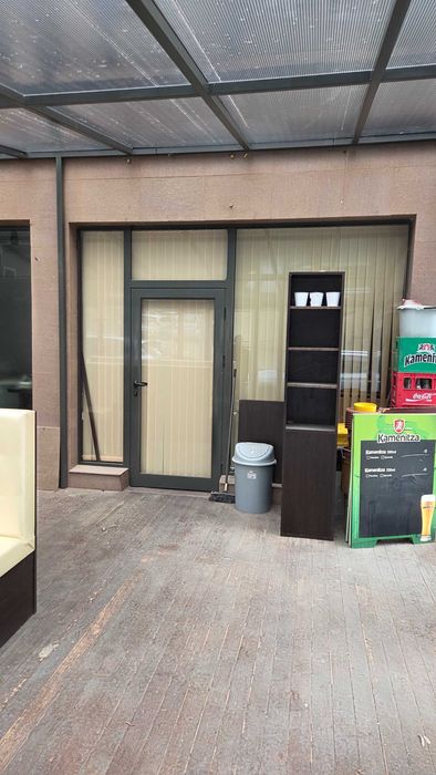 Навес за тераса, заведение, двор. Стоманена констр, поликарбонат,винил