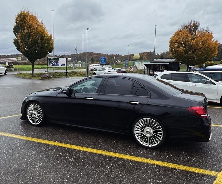 Jante Mercedes 19 R19 W222 W221 W212 W204 W205 W214 W223 anvelope vara/iarna 245-40-19-275-35-19 sau alte dimensiuni recomandate de producator roti mercedes 19 Chrome