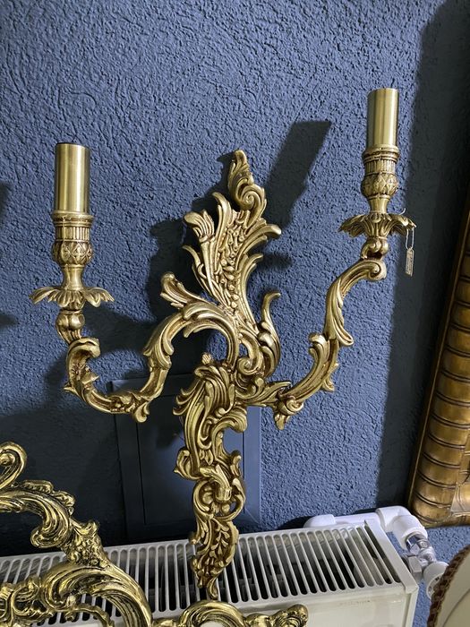 Aplica bronz/2 becuri
