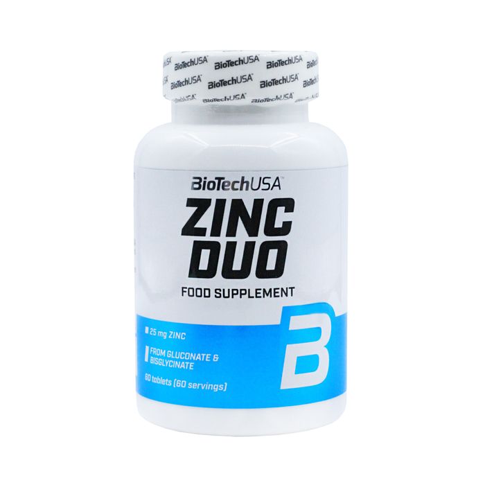 Цинк BioTech USA Duo 15 мг 60 таблеток