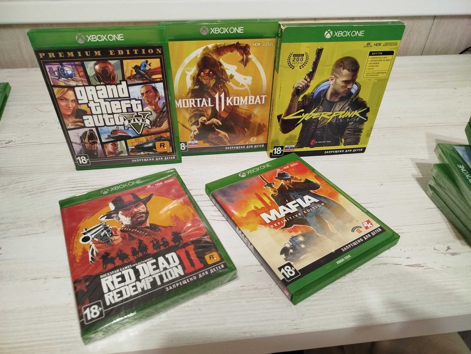 Xbox Series X игры Xbox ONE диски