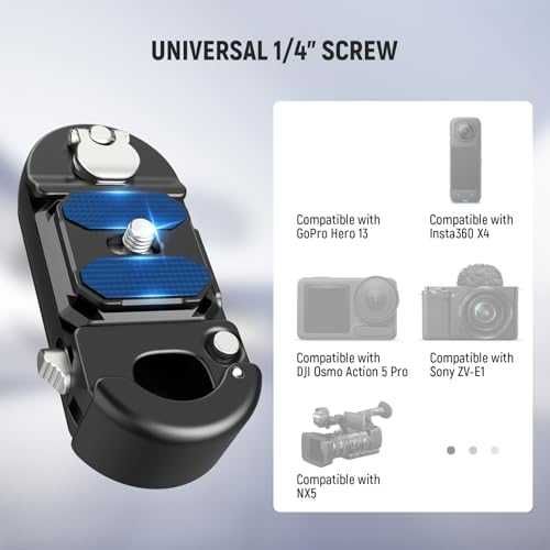 Нова Камерна щипка за раница Neewer PD Arca DSLR GoPro Insta360 камера