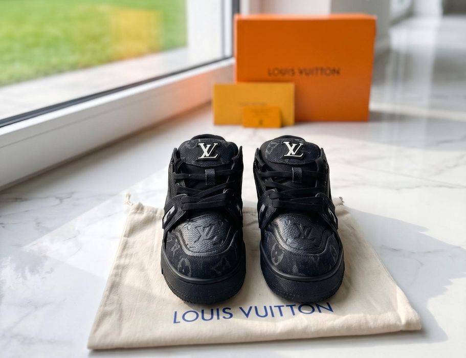 Adidasi LV Trainer Negru Full Black - Full Box