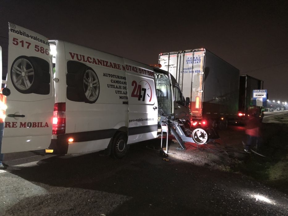 Vulcanizare mobila non stop Valcea