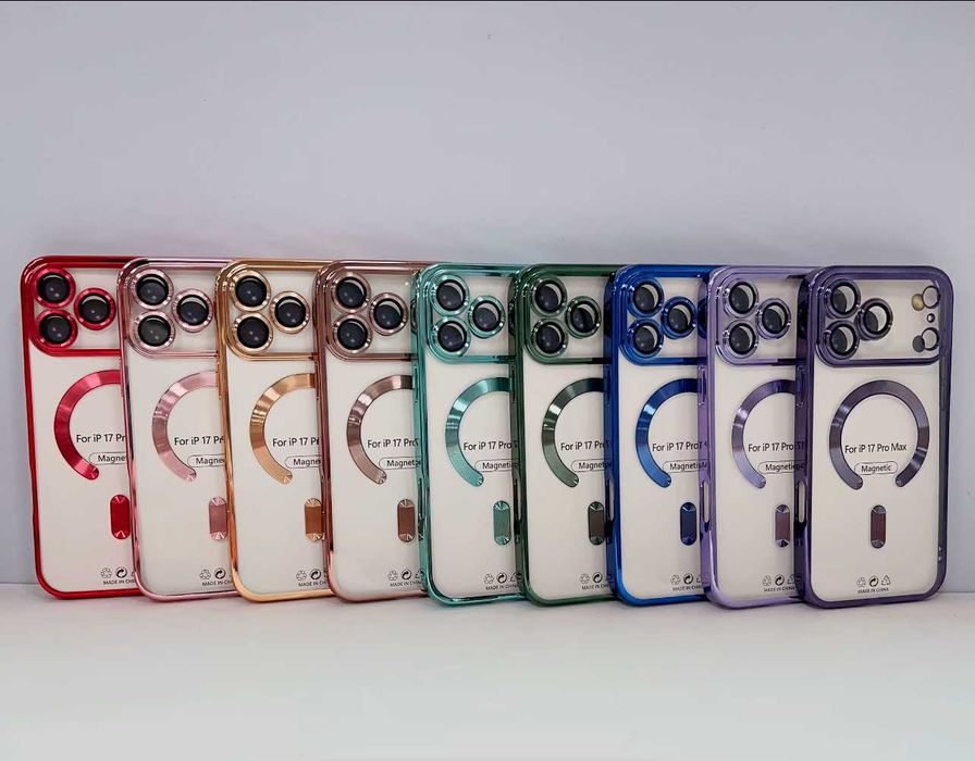 Husa Luxury MagSafe pt iPhone Air / 17 / 17 Pro / 17 Pro Max