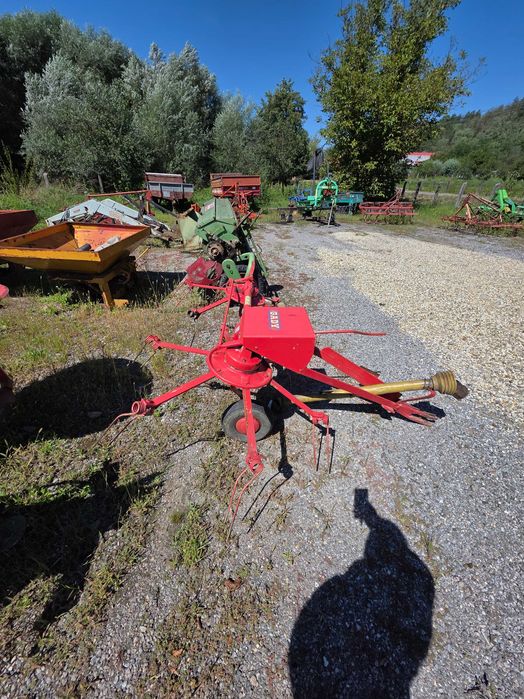 Grebla împrăștiat fan in tiranti la tractor 2.2m cu CARDAN 2 rotoare